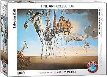 

Пазлы "Искушение святого Антония. Сальвадор Дали", 1000 элементов - Eurographics (20-795082)