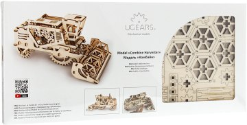 

Механический 3D пазл "Комбайн" - UGEARS (20-232997)