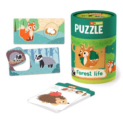 

Пазл Mon Puzzle Зоологія для малят Життя в лісі (200108) (10-558922)