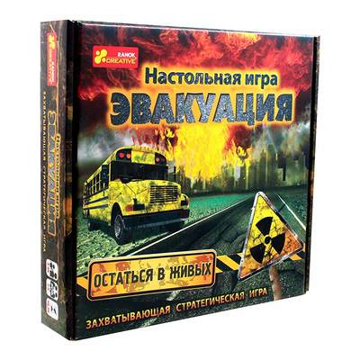 

Настольная игра Ranok creative Эвакуация (13120041Р) (10-564256)
