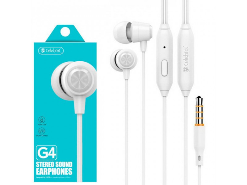 

Наушники Celebrat G4 White