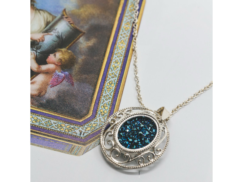 

Серебряная цепочка с кулоном марказит Обаяние Натуральный Sky Jewelry 003032
