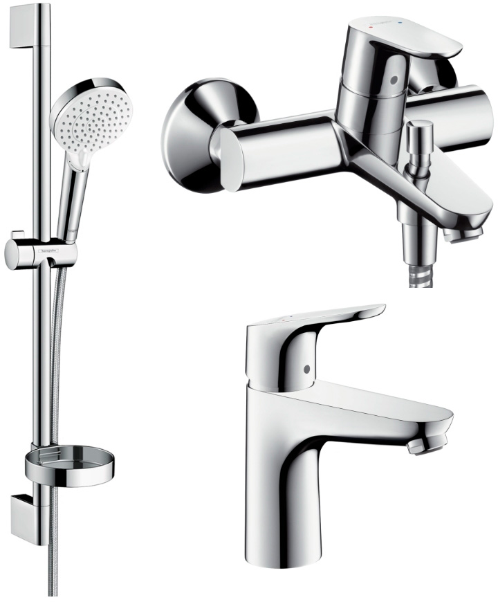 

Набор смесителей HANSGROHE Focus 1092019 (31607000+31940000+26553400)