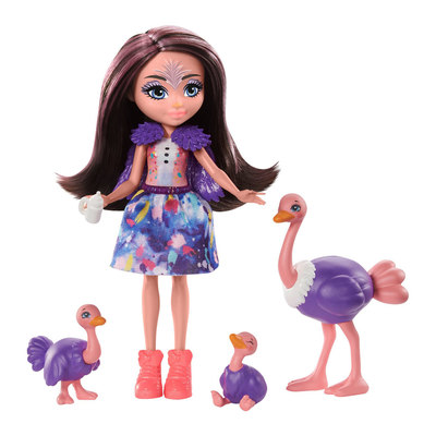

Игровой набор Enchantimals Семья страуса Офелии (GTM32) (10-561764)