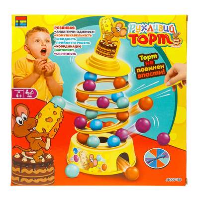 

Настольная игра Kingso toys Движущийся торт (JT007-118) (10-560177)