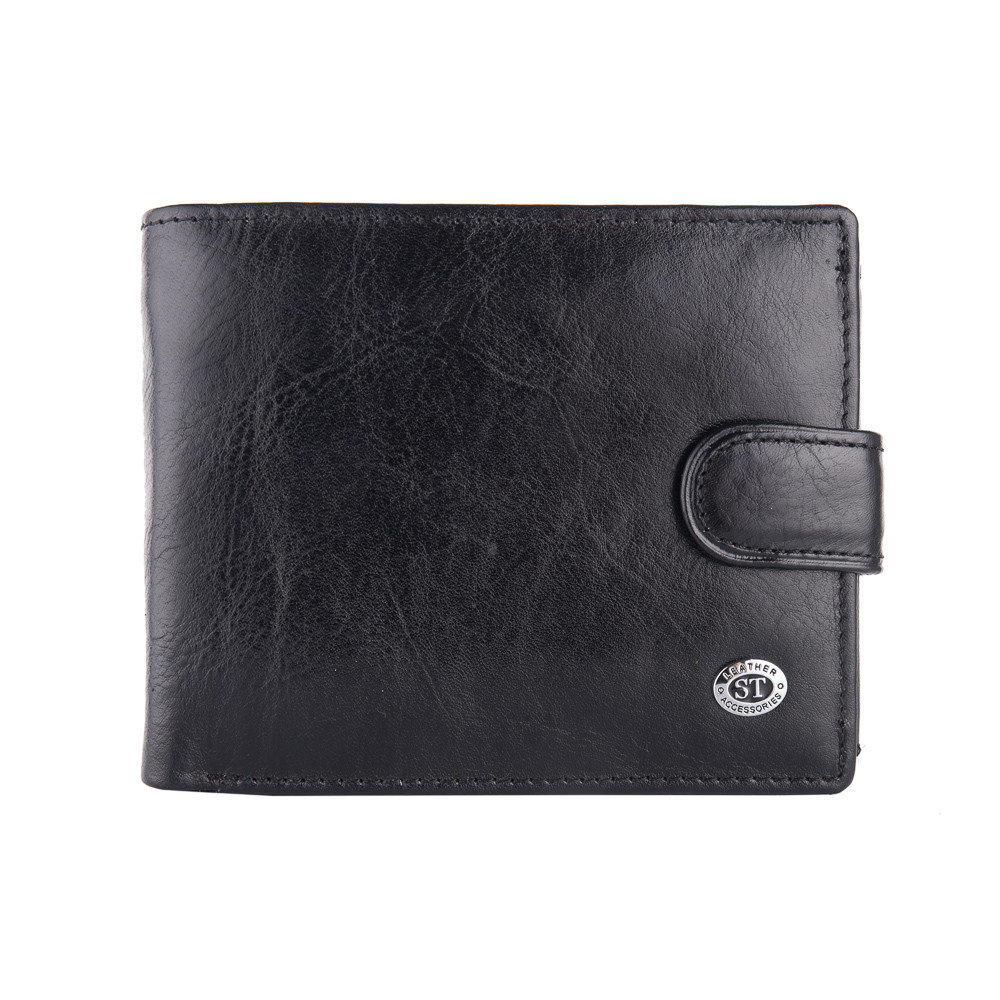 

Кошелек мужской кожаный ST Leather В141 Black