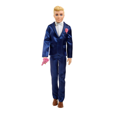 

Кукла Barbie Сказочный жених в синем костюме (GTF36) (10-562739)