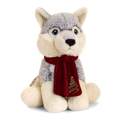 

Мягкая игрушка Keel Toys Eco Хаски с шарфом 25 см (SX6362) (10-559603)
