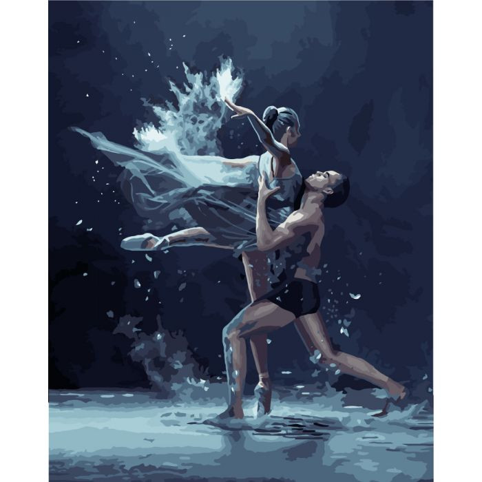 

Картина для рисования по номерам Идейка "Покоряя стихию" 40*50 см KHO4513RY