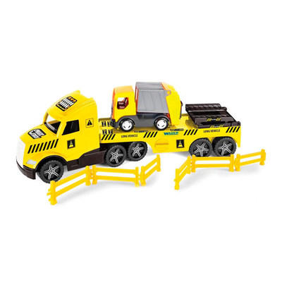 

Машинка Wader Magic truck technic Эвакуатор со строительными контейнерами (36470) (10-560137)