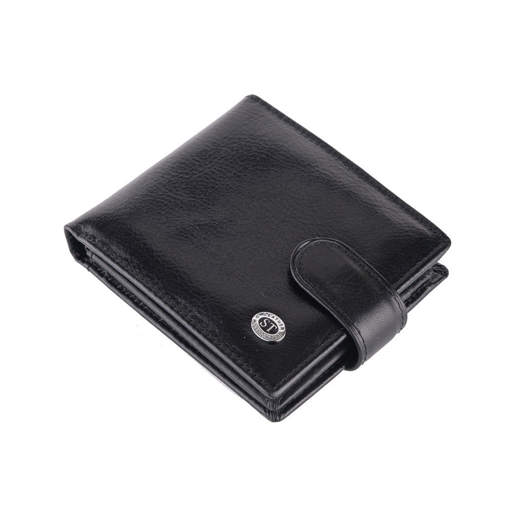 

Кошелек мужской кожаный ST Leather В-MS34 Black
