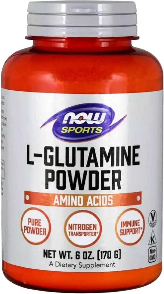 

Глютамин в Порошке, L-Glutamine Powder, Now Foods 170 гр. (733739002204)
