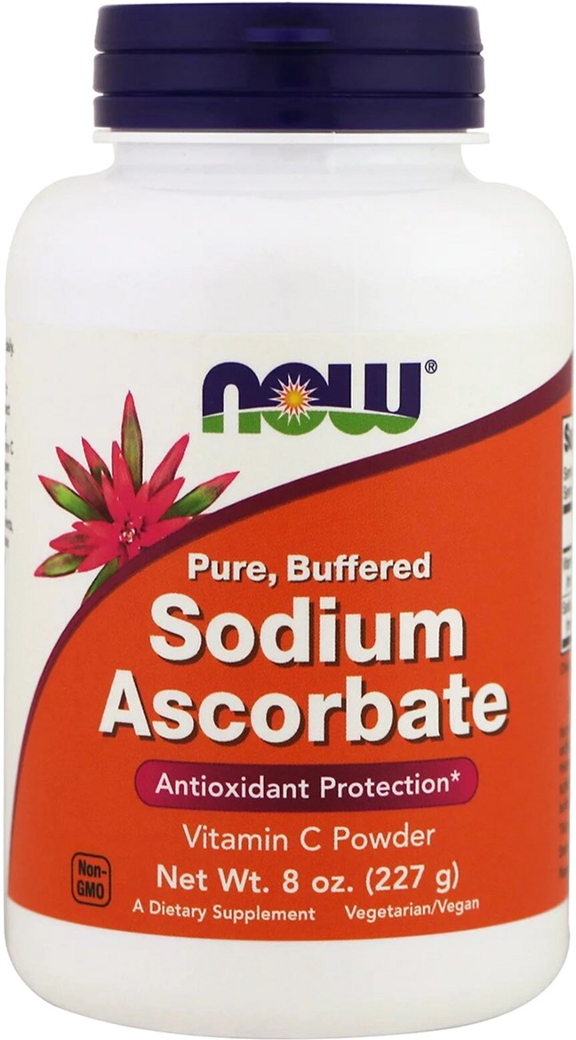 

Аскорбат натрия, Now Foods Sodium Ascorbat, порошок, 227 г (733739007605)