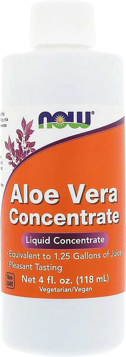 

Алоэ Вера Концентрат, Aloe Vera Concentrate, Now Foods 118 мл (733739030306)