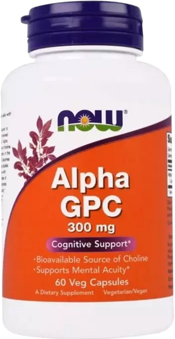 

Альфа-GPC, 300 мг, Alpha GPC, Now Foods 60 вегетарианских капсул (733739030856)
