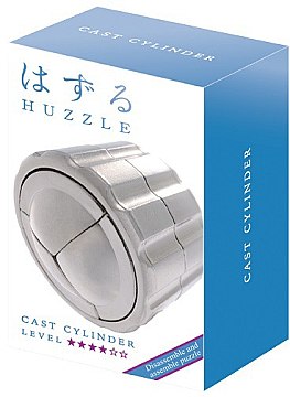 

Головоломка из металла "Цилиндр", уровень 4 - Huzzle (20-872711)