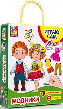 

Обучающая игра на магнитах "Модники" - Vladi Toys (20-425829)