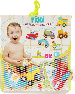 

Набор присосок для купания "Fixi", транспорт - Kinderenok (20-371941)