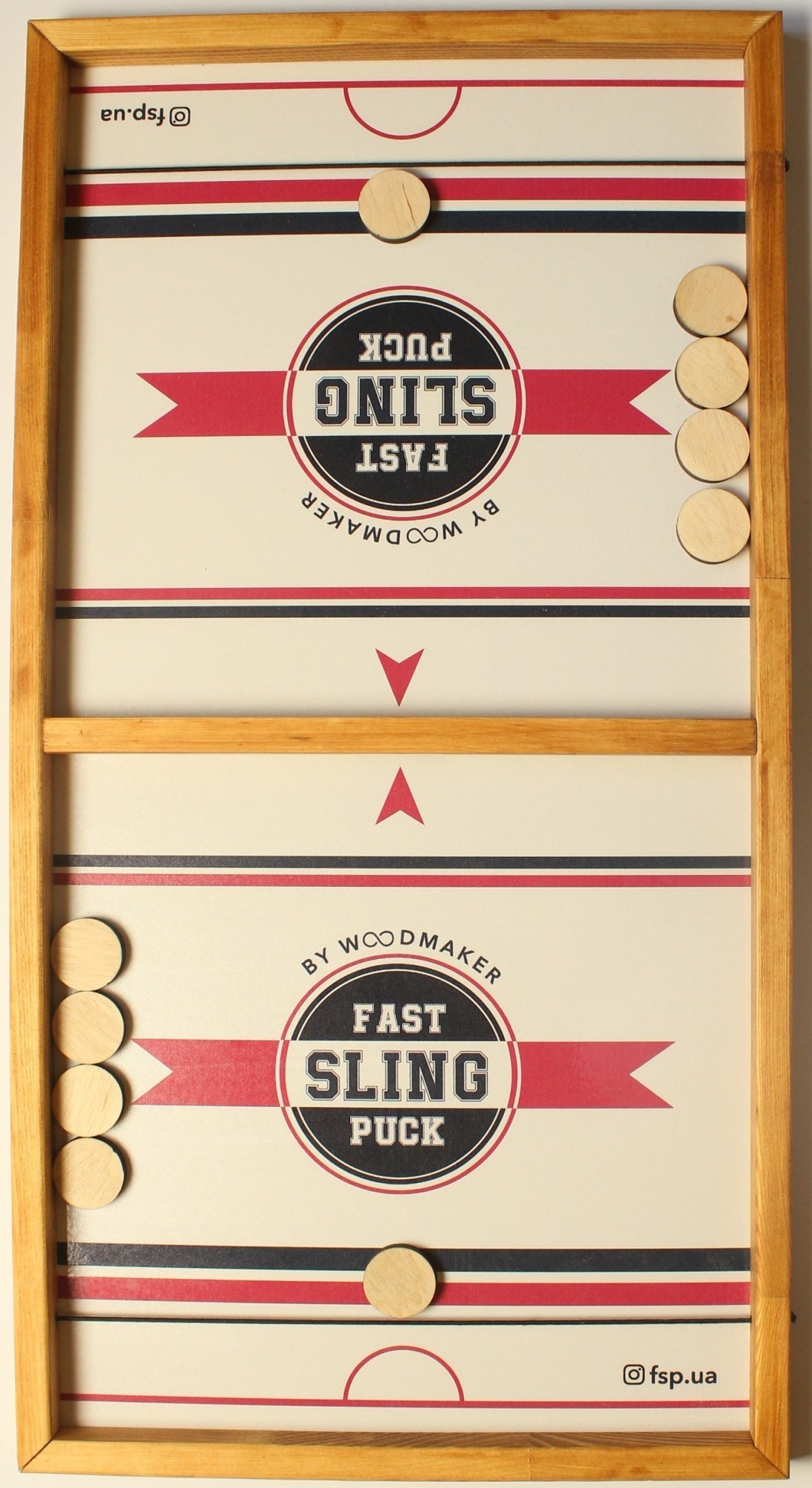 

Настольная игра «Fast sling puck» КОМБО 63x33 см