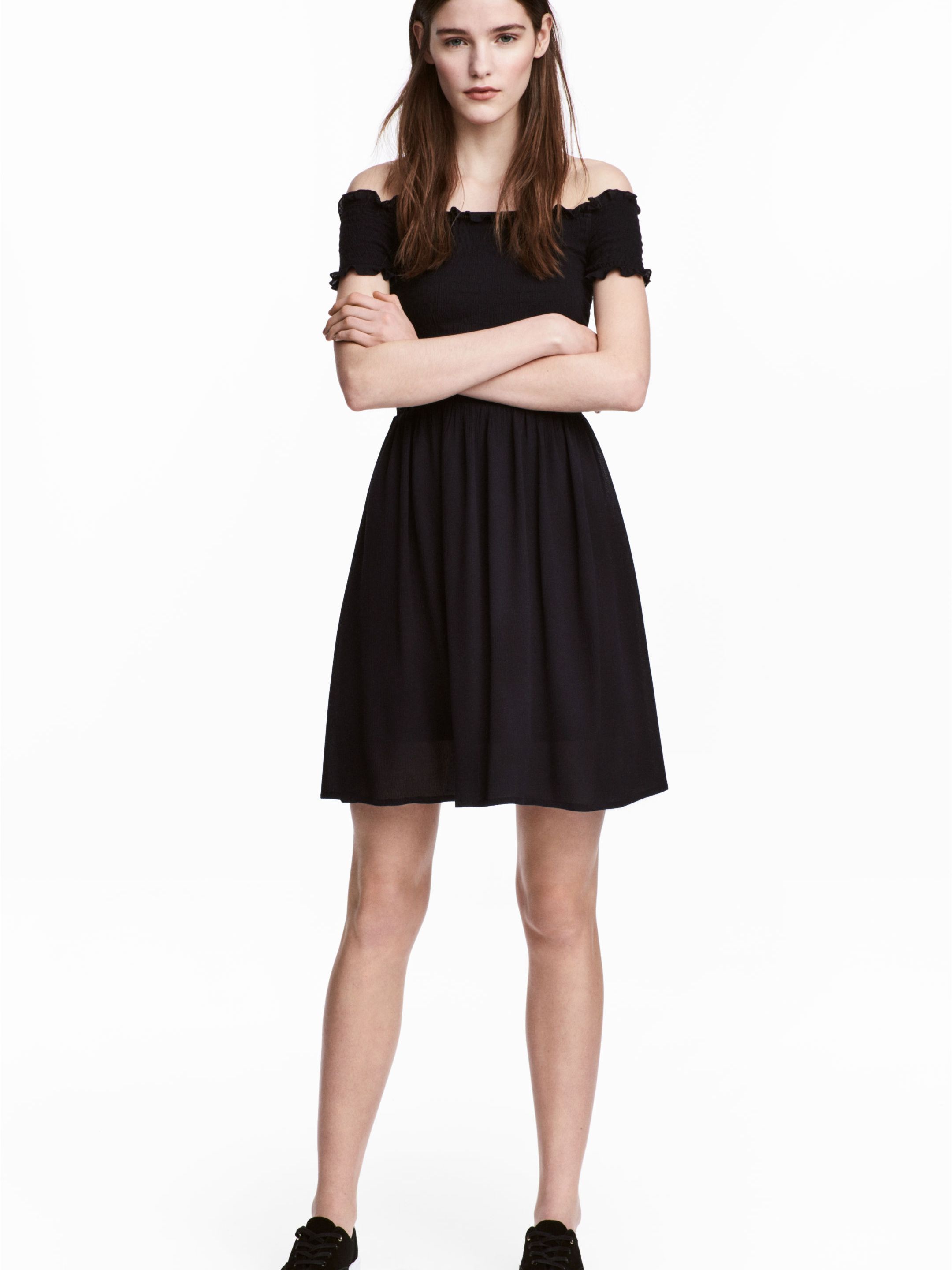 

Платье H&M 4811485-AAQJ 36 Черное