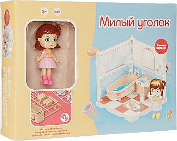 

Игровой набор "Уютный уголок". Ванная комната с куклой - Funky Toys (20-927939)