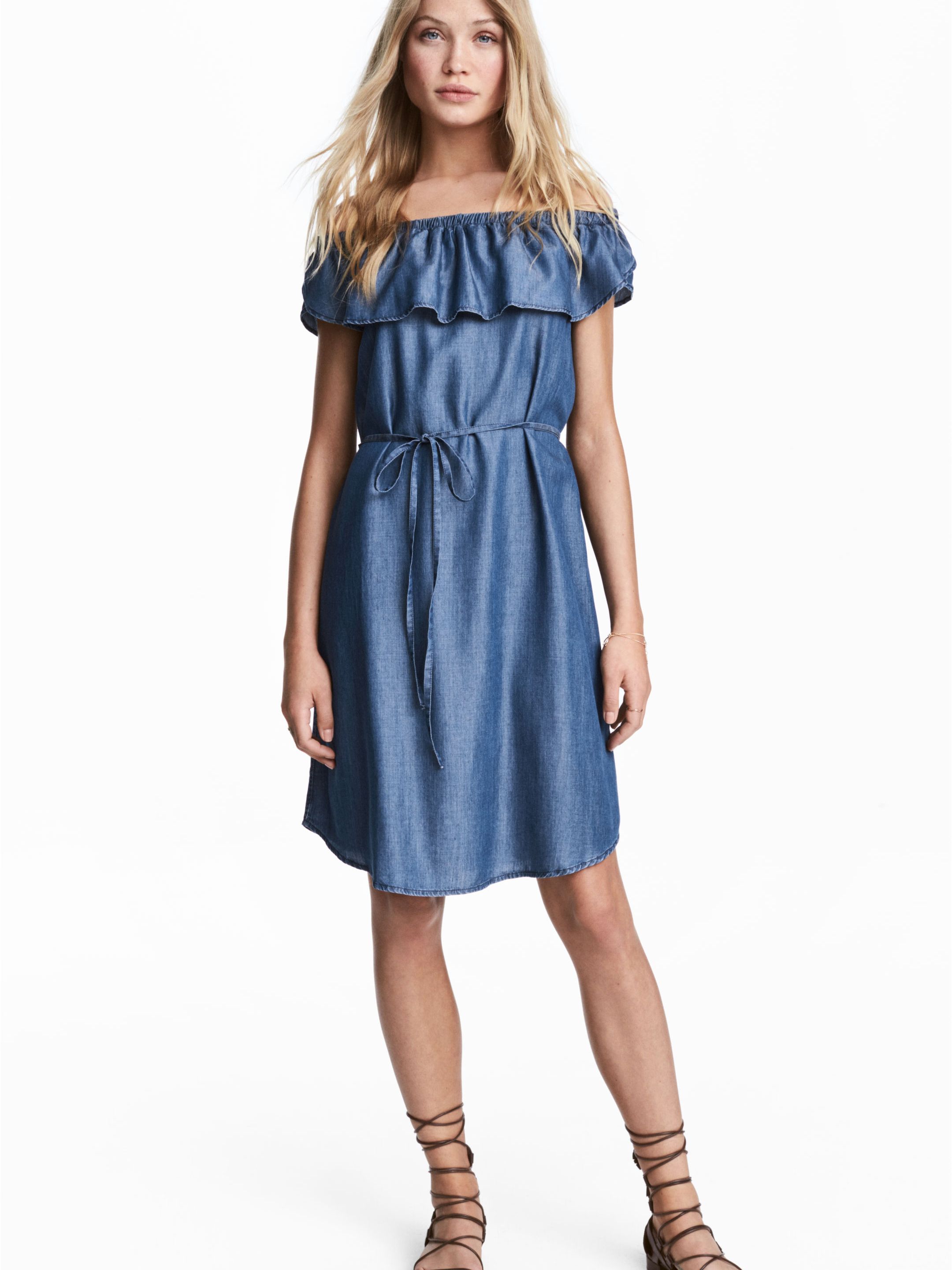 

Платье H&M 4744055-ACXD 38 Синее