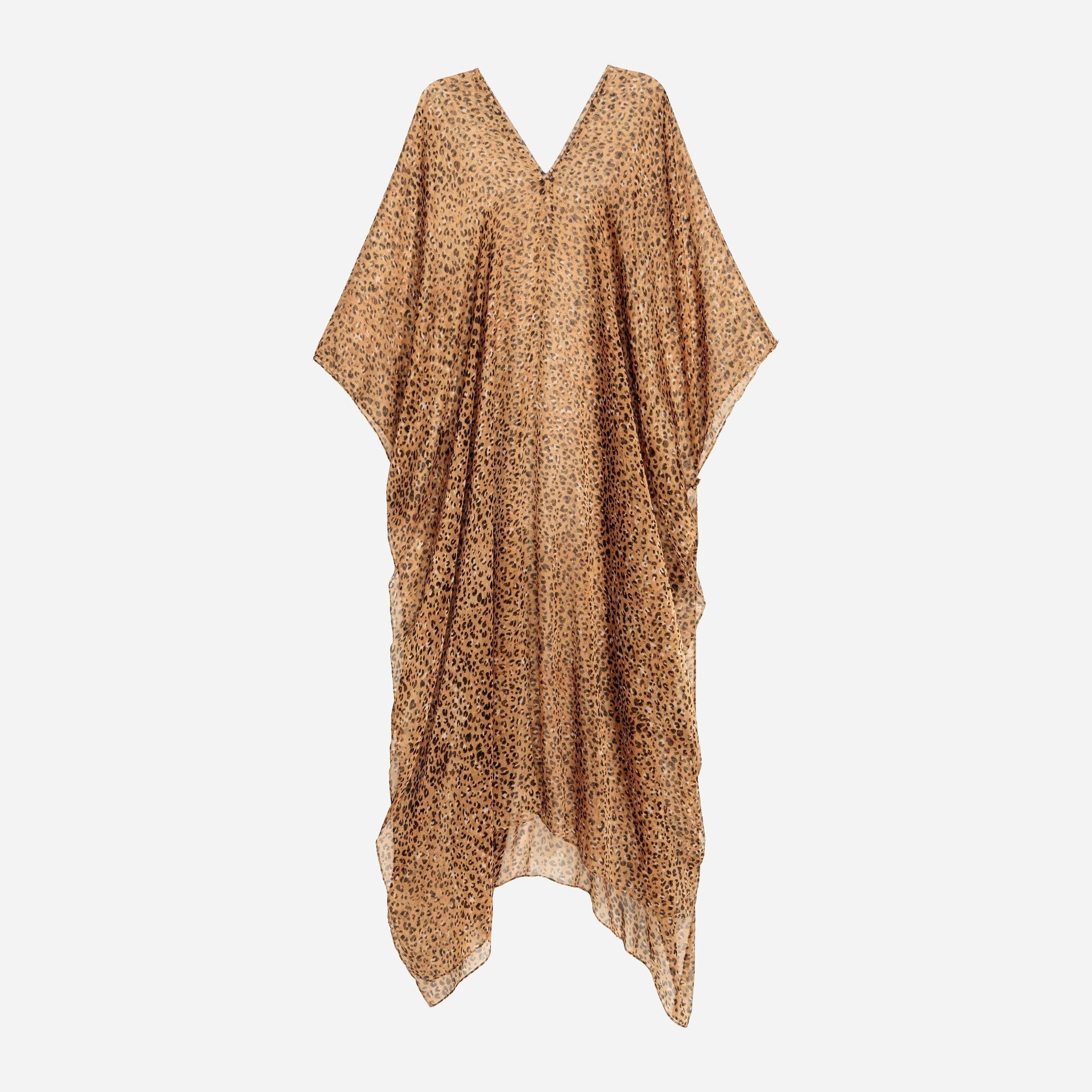

Пончо H&M 5190176-AAON One Size Леопардовое