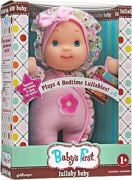 

Кукла Lullaby Baby, розовая - Baby`s First (20-635134)