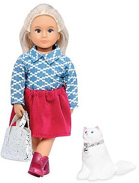 

Кукла "Кайденс и кошка Кики", 15 см - Lori Dolls (20-630110)