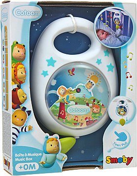 

Музыкальная подвеска "Спокойной ночи", голубая - Smoby Toys Cotoons (20-540245)