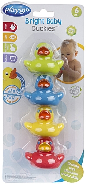 

Набор для ванны "Bright Baby Duckies. Цветные уточки" - Playgro (20-948603)
