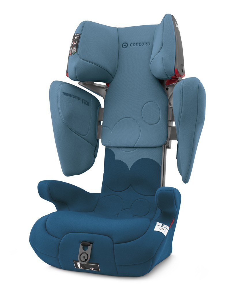 

Автокресло Concord Transformer Tech гр. 2-3 15-36 кг Peacock Blue