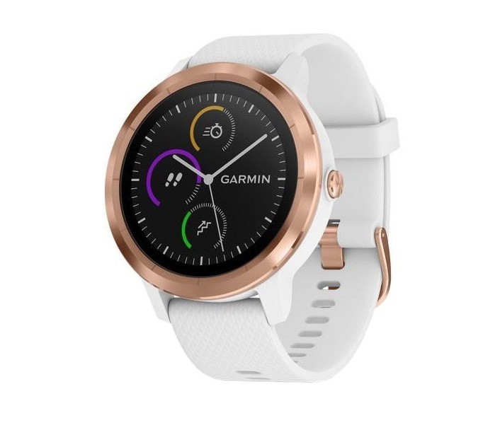 

Спортивные часы Garmin Vivoactive 3 White with Rose Gold Hardware White (010-01769-09)