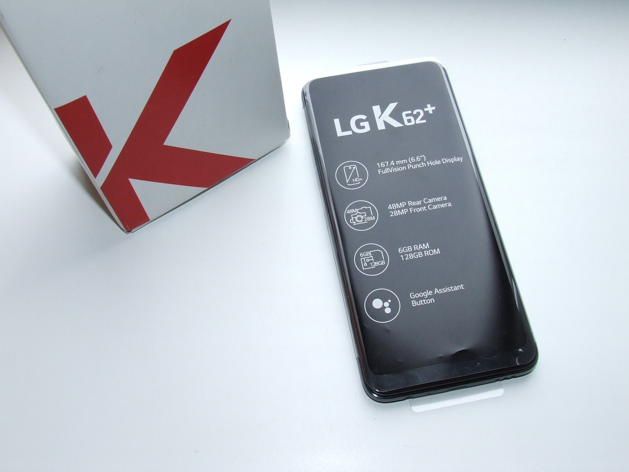 

Смартфон LG K62+ 6/128Gb Black