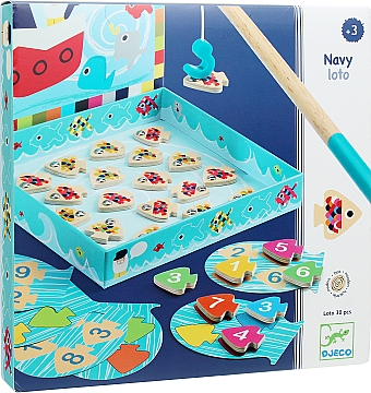 

Игра настольная "Морское лото" - Djeco (20-625182)