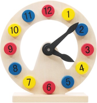 

Деревянные настольные часы, 20х20х6см - Bino (20-36009)