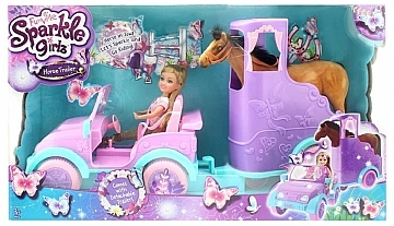 

Кукольный набор авто с прицепом для перевозки лошадей - Sparkle Girlz (20-977698)