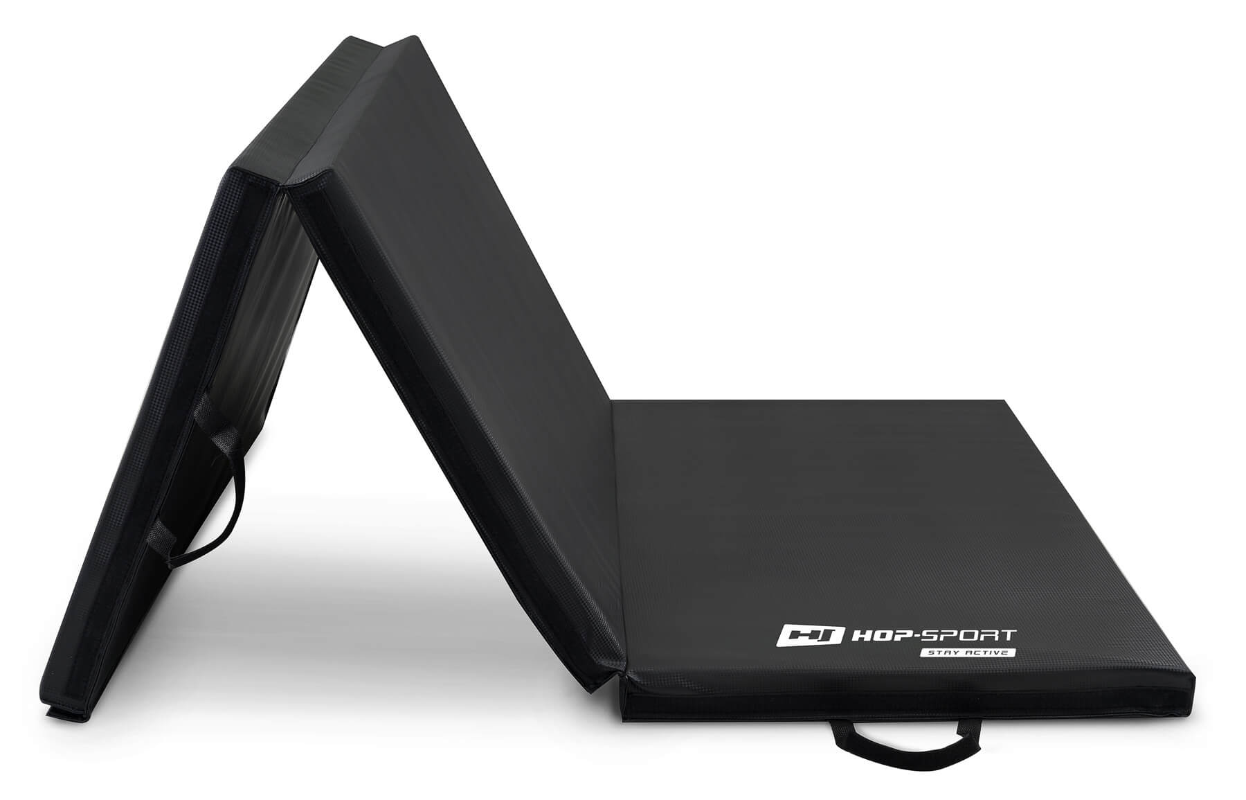 

Мат гімнастичний Hop-Sport HS-095FM з липучкою 5см чорний