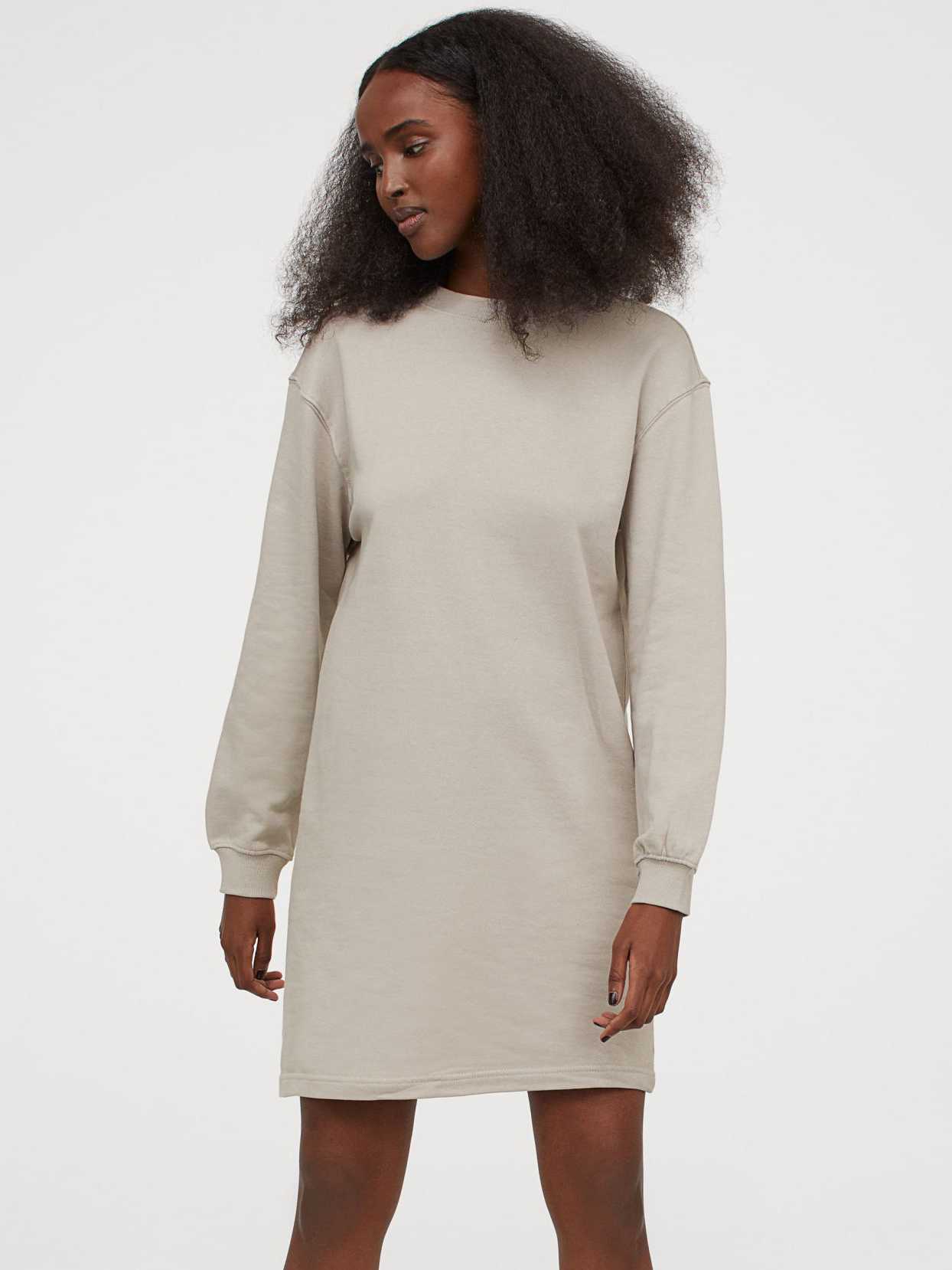 

Платье H&M 7360492dm M Светло-серое