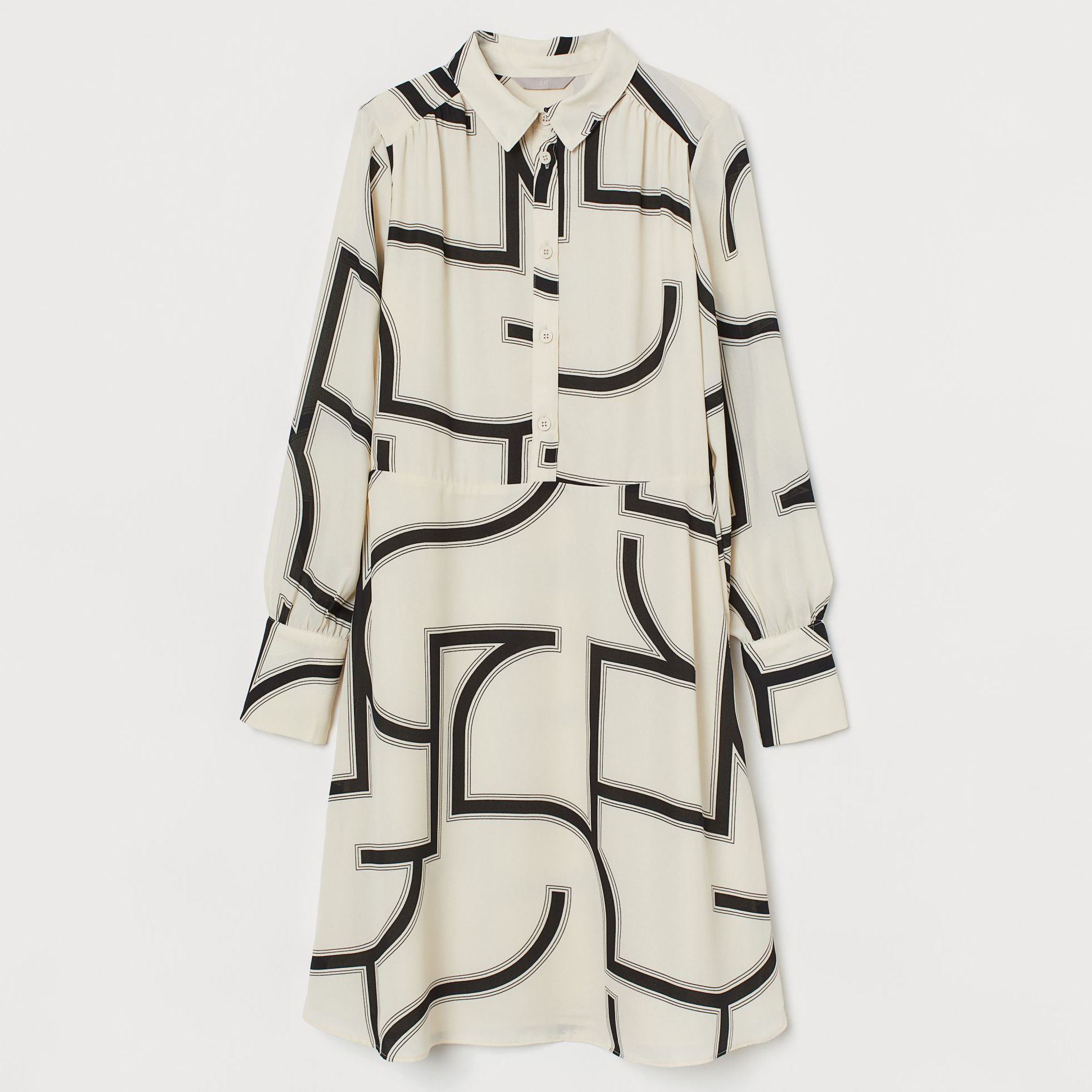 

Платье H&M 9308762sm XS Светло-бежевое