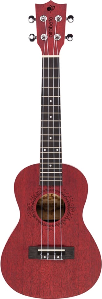 

Укулеле Alfabeto Colored Mahogany CM23 RD (41-6-16-21)