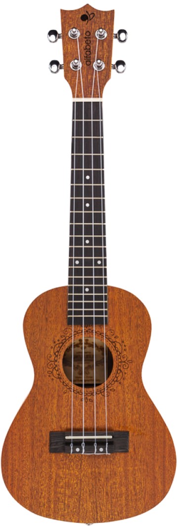 

Укулеле Alfabeto Colored Mahogany CM23 YW (41-6-16-22)
