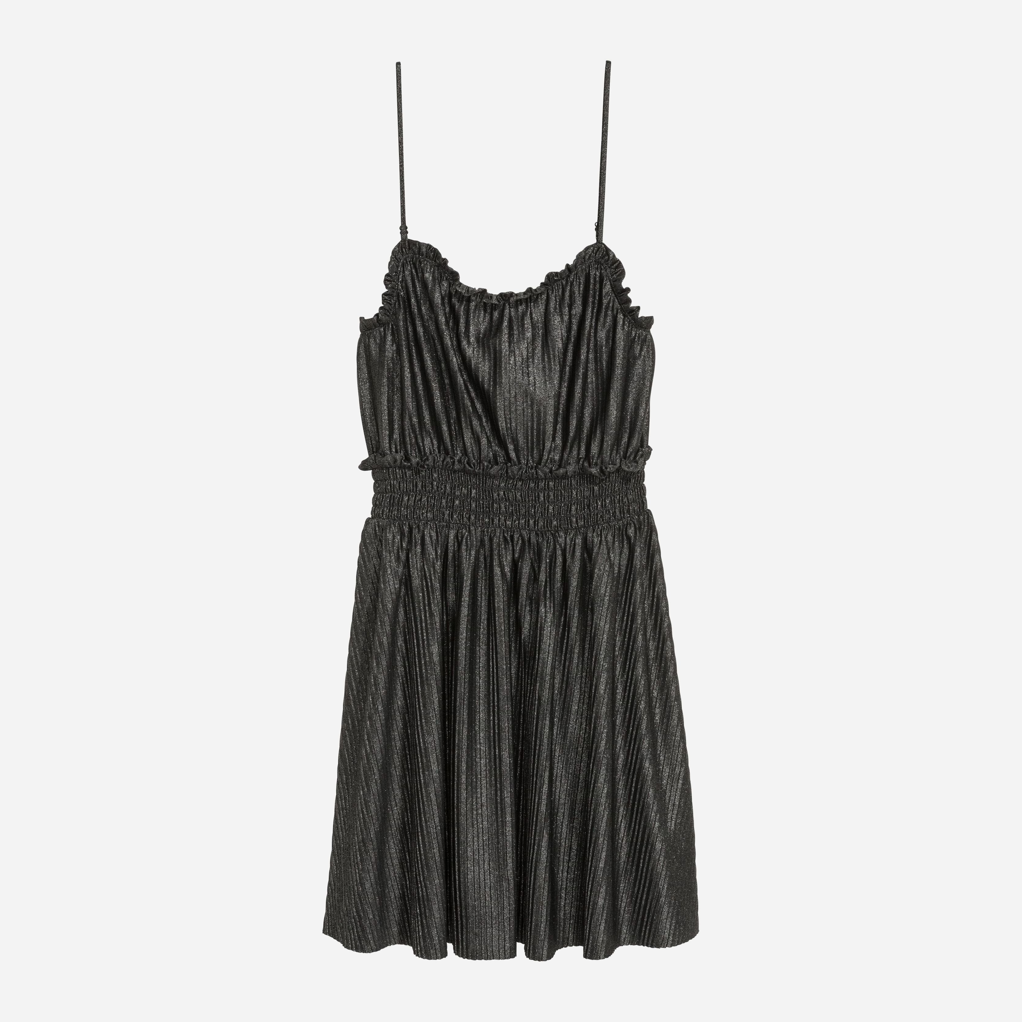 

Сарафан H&M 5906576-ABFJ XS Черный с серебристым