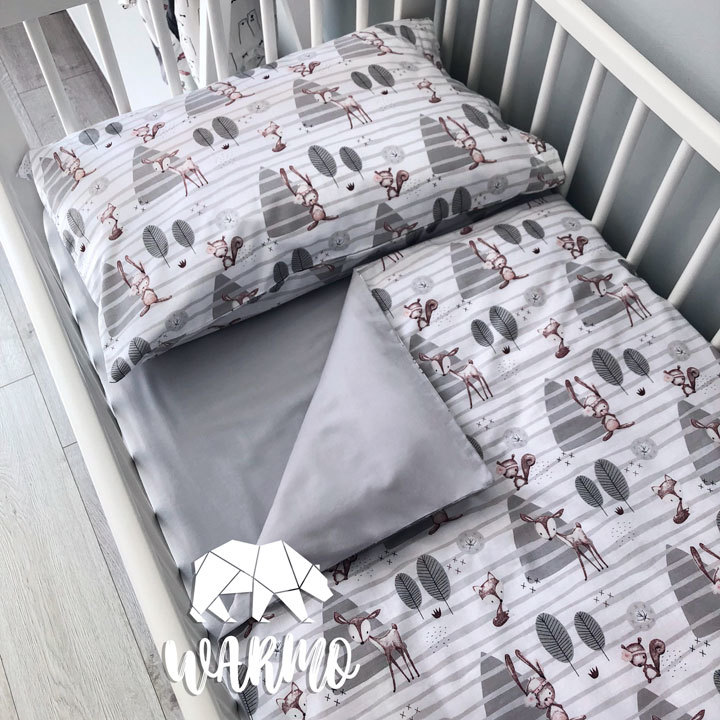 

Детское постельное бельё в кроватку Warmo Бемби ()