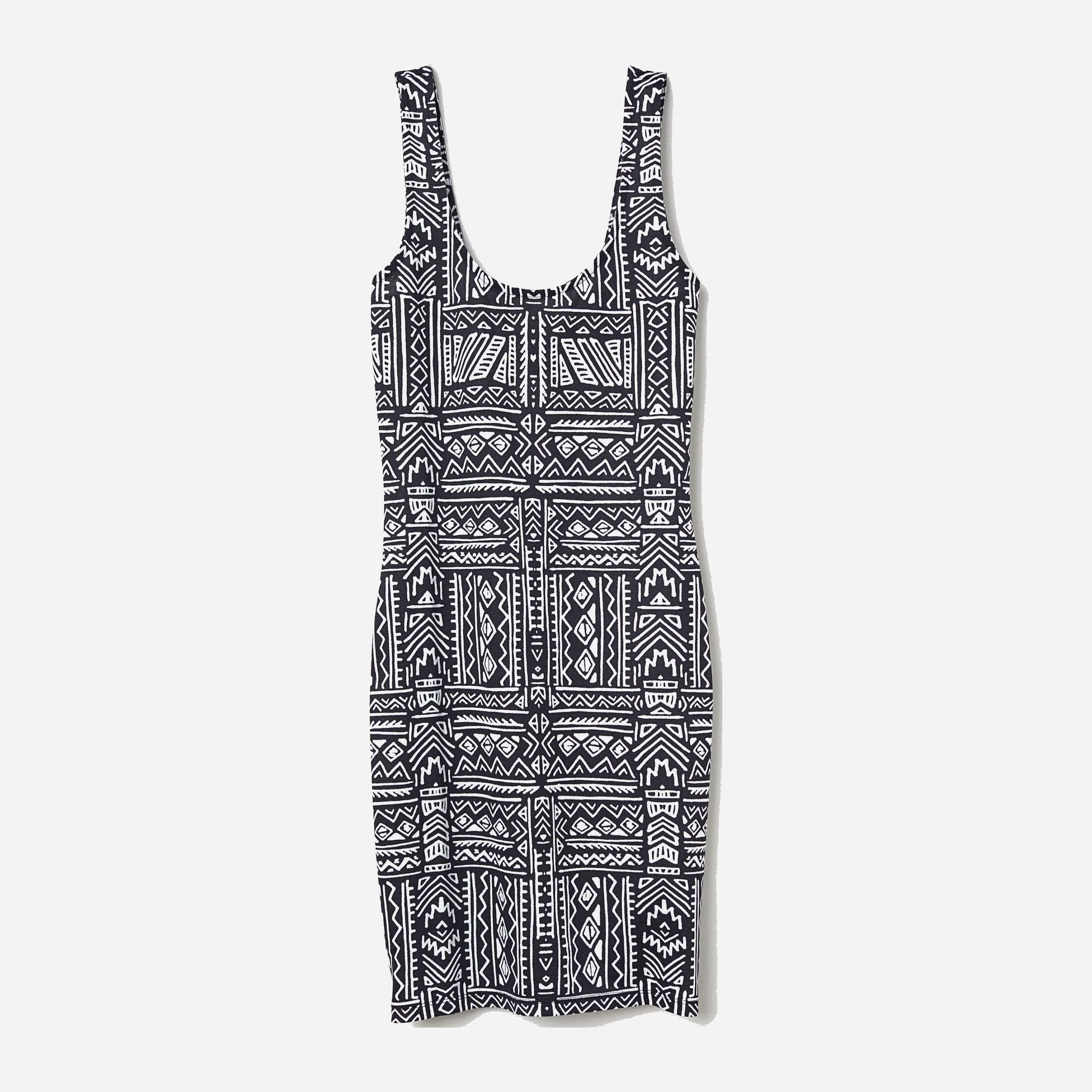 

Платье H&M 6199077-AAJI 40 Черное с белым