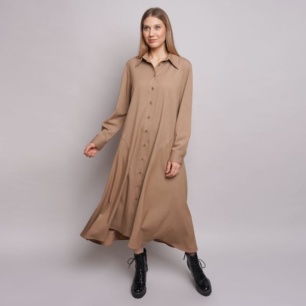 

Платье NADEZDINA LEILA 46 бежевое 8502136-42