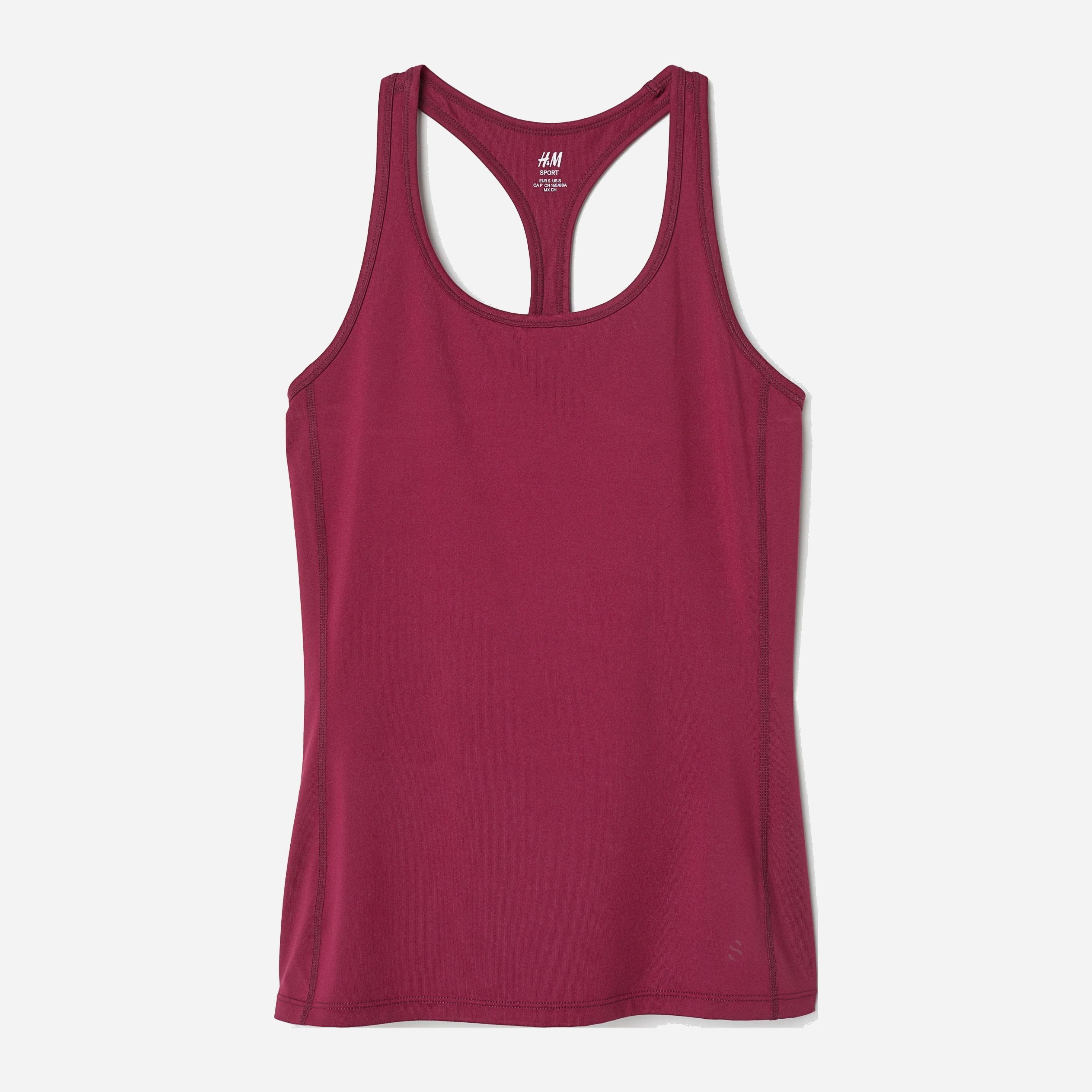 

Спортивная майка H&M 6553478-ACXZ M Фиолетовая