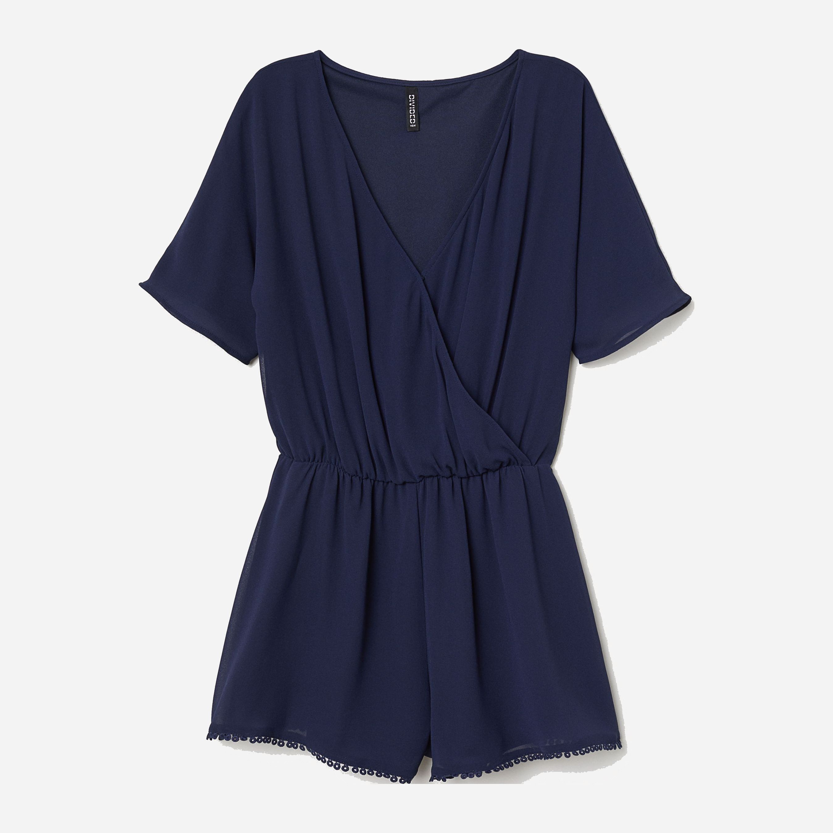 

Комбинезон H&M 5878137-AAQJ 36 Темно-синий