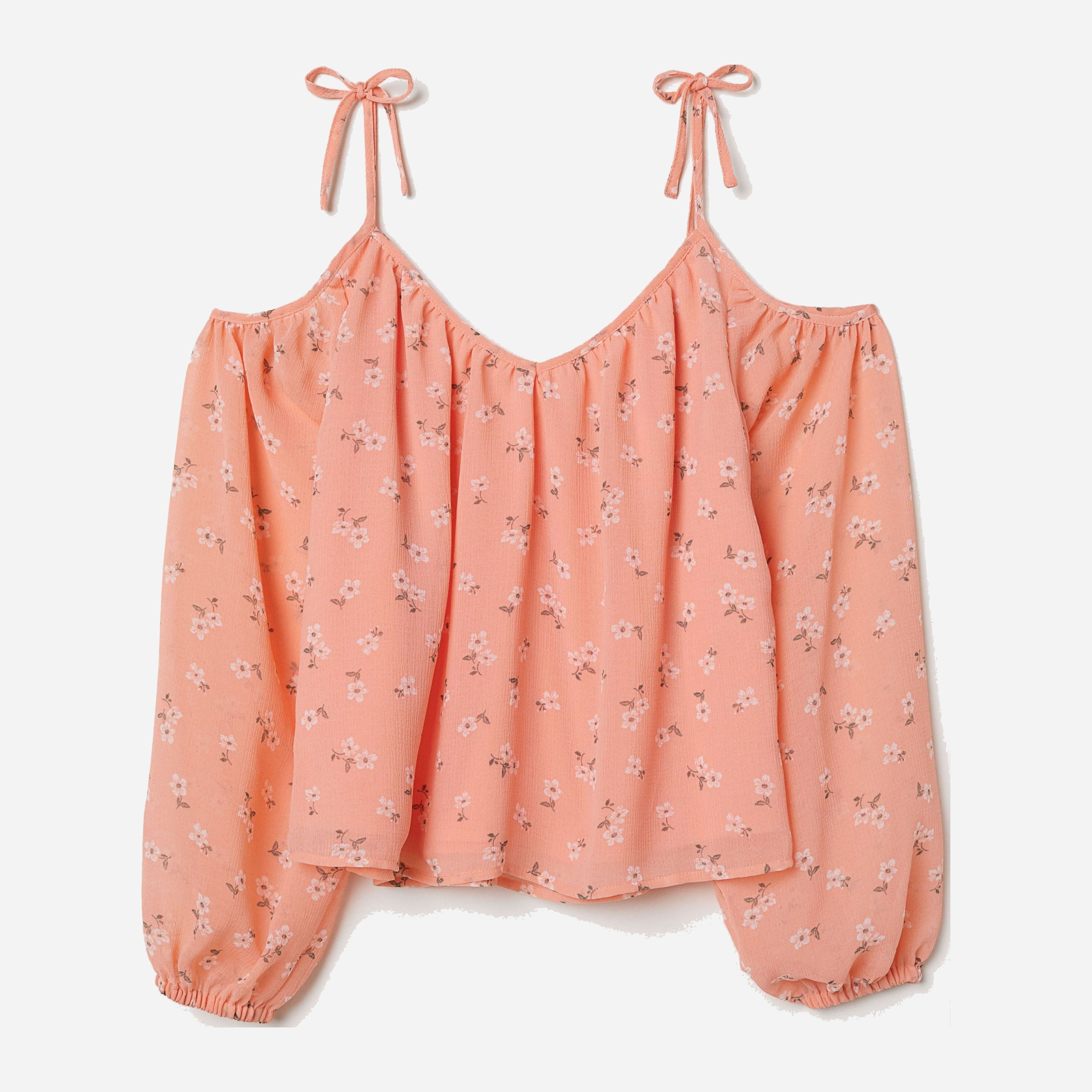

Топ H&M 6507707-AASH 34 Коралловый