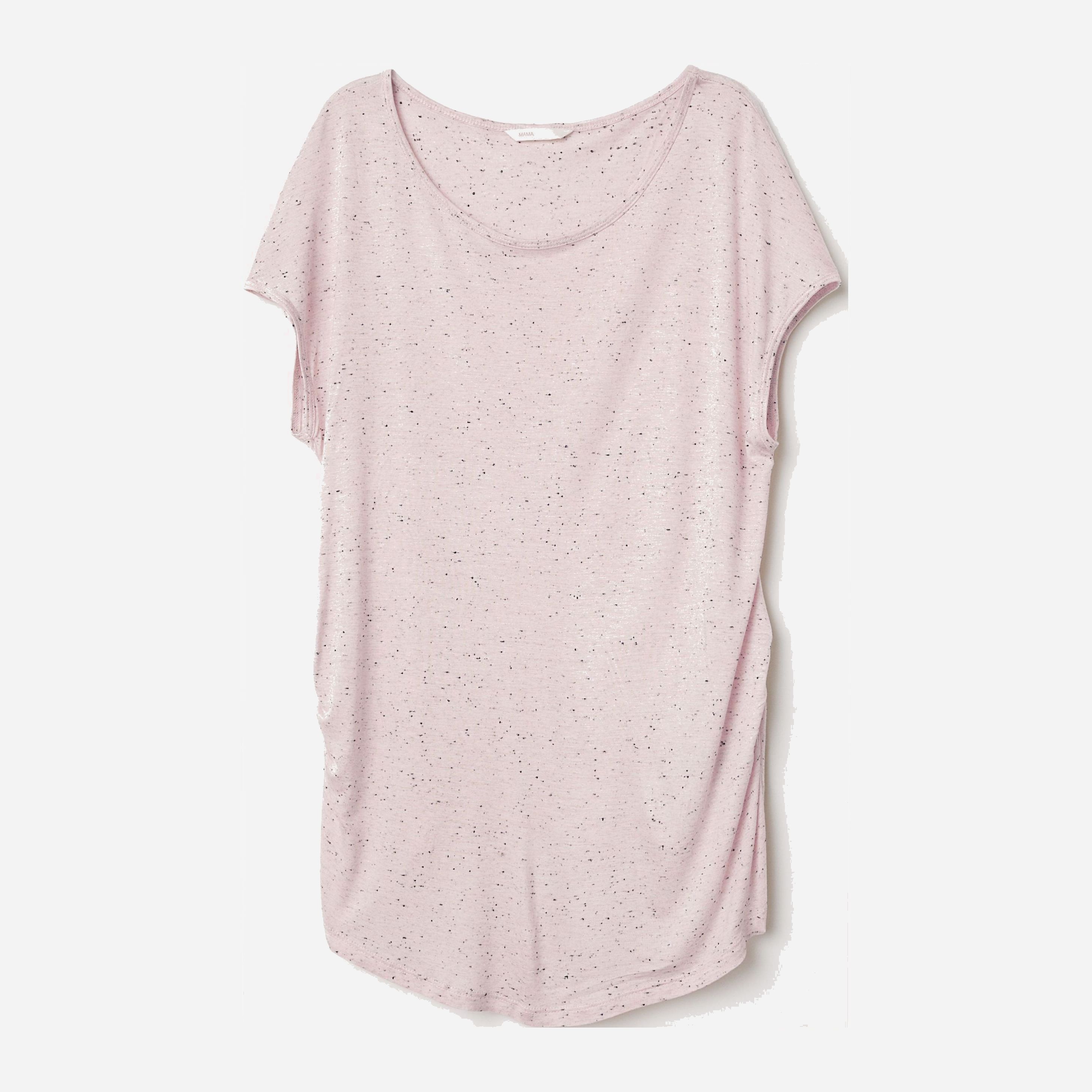 

Футболка H&M 6766358-ABXD M Розовая с черным
